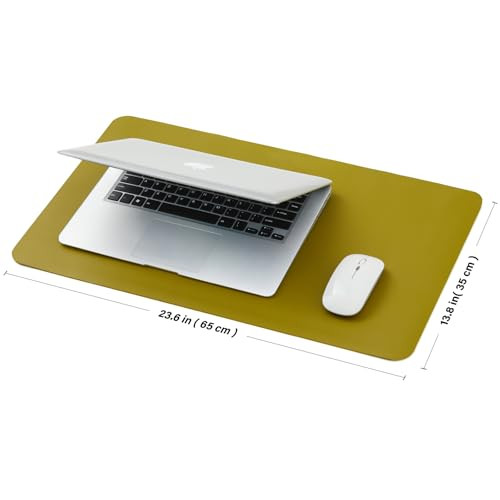 Cork Desk Mat - Dual-Sided Desk Pad for Office and Home - Desk Organization and Accessories - Ideal for Large Mouse Pad and Desk Mats on Top of Desks