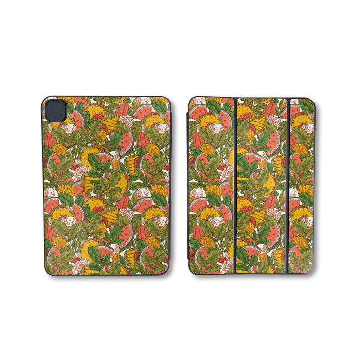 Skin Compatible with Apple Smart Folio for iPad Pro 13-inch (M4/M5) 2025 - Summer Lunch - Premium 3M Vinyl Protective Wrap Decal Cover - Easy to Appl