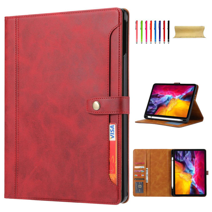 Flip Case for Apple iPad Air 13 2025 2024 M3 M2/ Pro 12.9" 2022/2021/2020/2018,Pencil Holder Smart Cover Auto Sleep Wake Protective Documents Pocket
