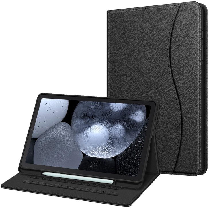 Fintie Case for Samsung Galaxy Tab S6 Lite 10.4 Inch 2024/2022/2020 with S Pen Holder, Multi-Angle Viewing Soft TPU Back Cover with Pocket Auto Wake/