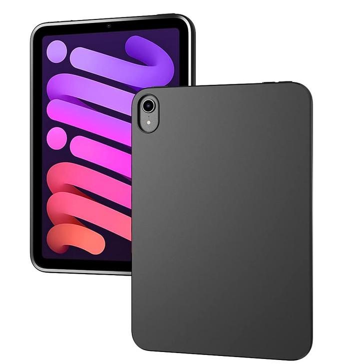 Puxicu Case for iPad Mini 6 (2021) and Mini 7 (A17 Pro 2024), Slim Design Matte TPU Rubber Soft Skin Silicone Protective Cover for Apple iPad Mini 7t