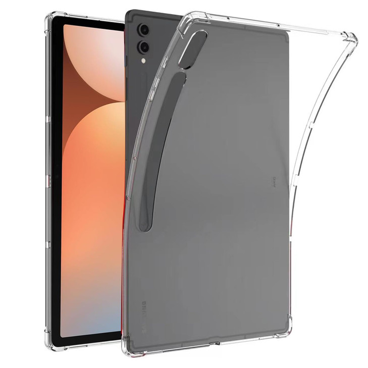Zeking for Samsung Galaxy Tab S10 Plus Case, Ultra Clear Soft Flexible Transparent TPU Skin Bumper Back Cover Shell for Galaxy Tab S10 Plus 12.4inch