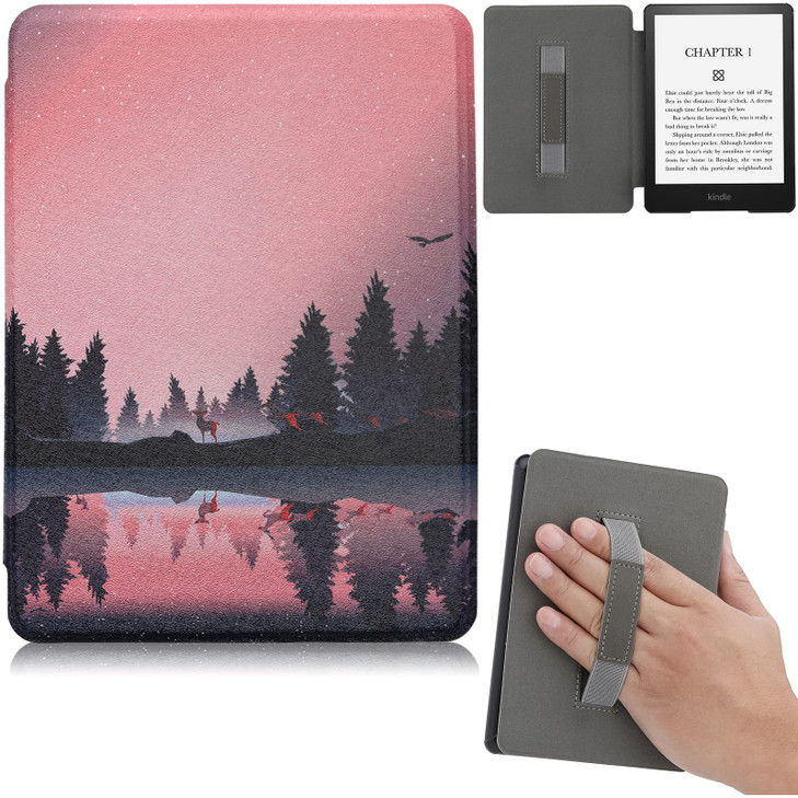 REASUN Case for 6.8" Kindle Paperwhite 2021,Premium PU Leather Cover with Auto Sleep/Wake Case for Kindle Paperwhite 11th Generation 2021 Released an