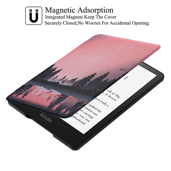 REASUN Case for 6.8" Kindle Paperwhite 2021,Premium PU Leather Cover with Auto Sleep/Wake Case for Kindle Paperwhite 11th Generation 2021 Released an