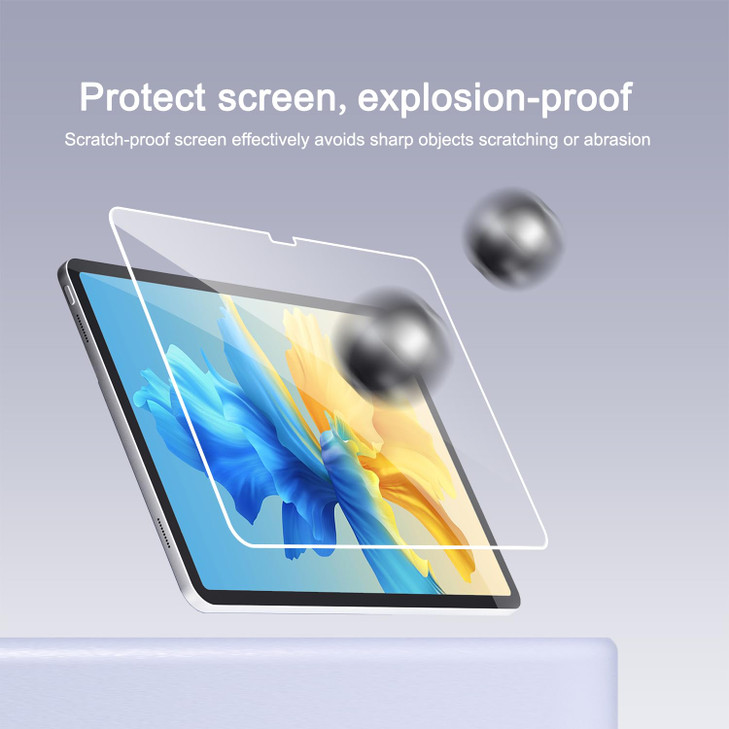 Ailun 2 Pack Screen Protector for iPad Pro 13 Inch 2025/2024 [8th/7th Generation,M5/M4] + 2 Pack Camera Lens Protector,Tempered Glass Case Friendly,