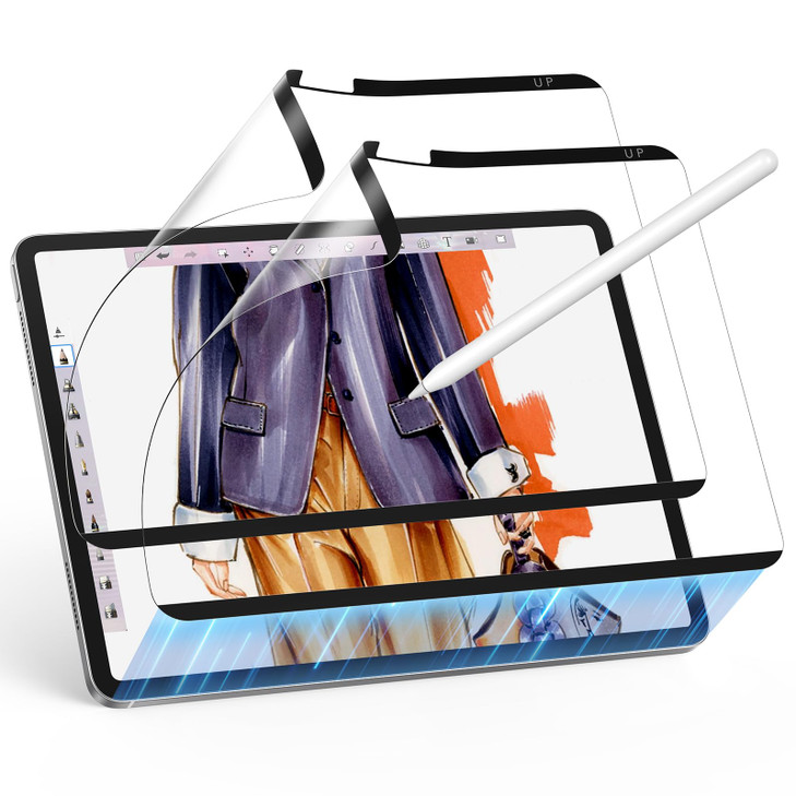 ESR 2 Pack Paper-Feel Magnetic Screen Protector for iPad Pro 11 Inch (M5/M4) 2025/2024, Write and Draw Like on Paper, Detachable and Reusable, Compat