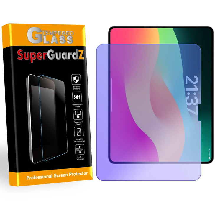 SuperGuardZ [2-PACK] For iPad Pro 11 (M5, 8th Gen, 2025) / iPad Pro 11 (M4, 7th Gen, 2024) Screen Protector Tempered Glass Anti Blue Light, Eye Prote