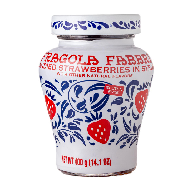 Fabbri Strawberries in Syrup, 14 ounce