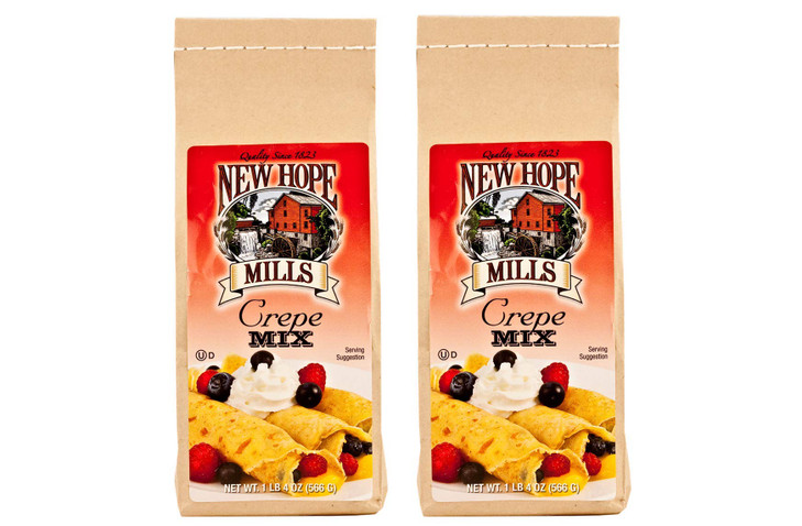 New Hope Mills Easy To Make Crepe Mix- Two 20 oz. Bags