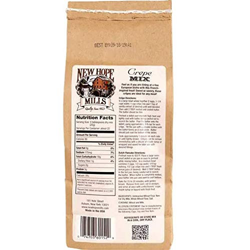 New Hope Mills Easy To Make Crepe Mix- Two 20 oz. Bags