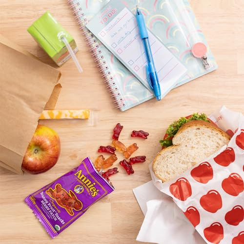 Annie's Organic Bunny Fruit Snacks, Variety Pack, Gluten Free Snack, 22 ct, 15.4 oz