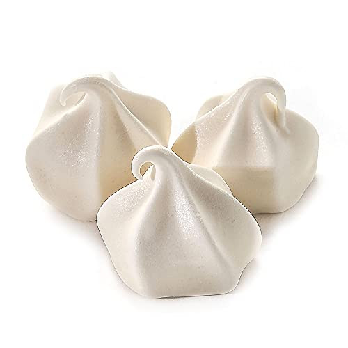 Krunchy Melts Original Meringue Cookies | Classic Vanilla Flavor | Only 80 Calories Per Serving | Fat Free, Gluten Free, Dairy Free (4 Oz)