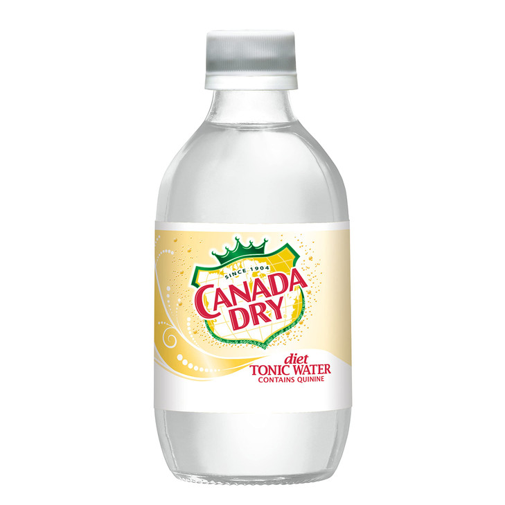 Canada Dry Diet Tonic Water, 10 Fluid Ounce Plastic Bottle, 6 Count