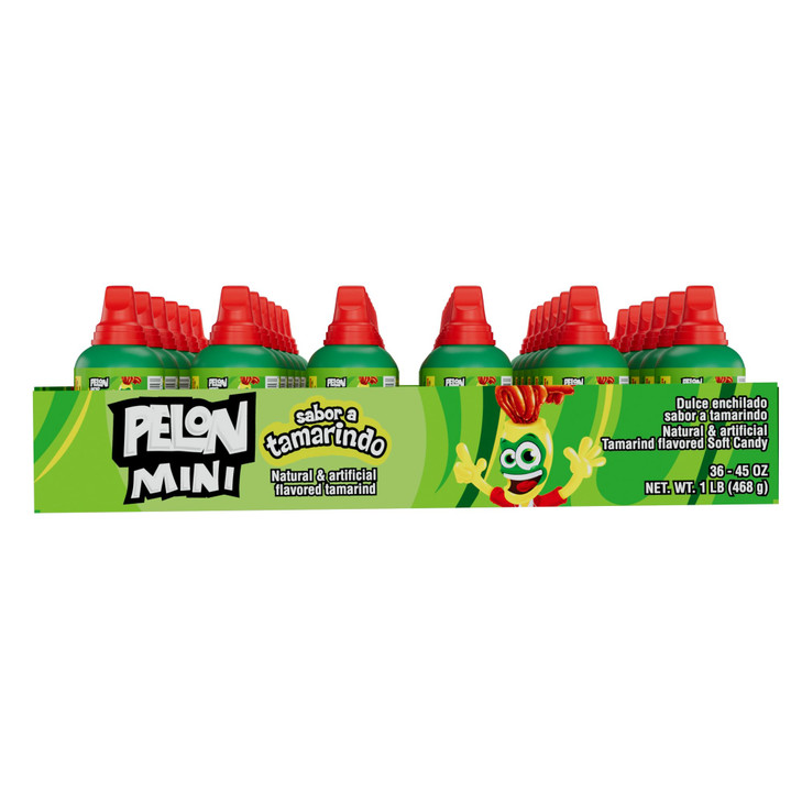 Pelon Pelo Rico Mini Tamarind Candy, 0.45 oz, 36 Count (Pack of 1)
