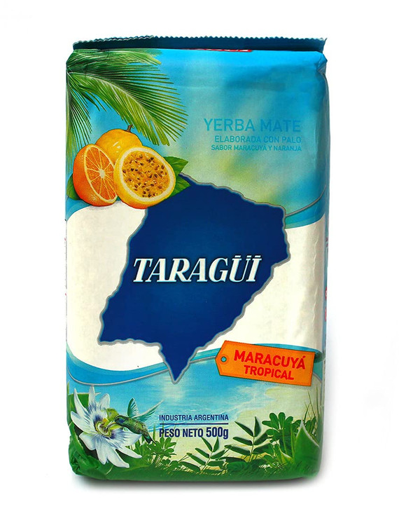Yerba mate TaragUi Orange or Pear or Passionfruit or Citric 500 gr (Passionfruit)