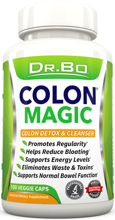 Colon Cleanse Detox Formula - Natural Bowel Cleanser Pills for Intestinal Bloating & Fast Digestive Cleansing - Daily Constipation Relief Supplement
