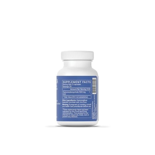 BodyBio TUDCA - Pure Tauroursodeoxycholic Acid Supplement - Support Bile Flow, Fat Metabolism & Liver Detox