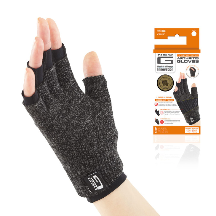 Neo-G Arthritis Gloves - Compression Gloves for Arthritis for women and men, RSI, Joint pain - Dual Layer System for Optimum Mobility, Flexibility, W
