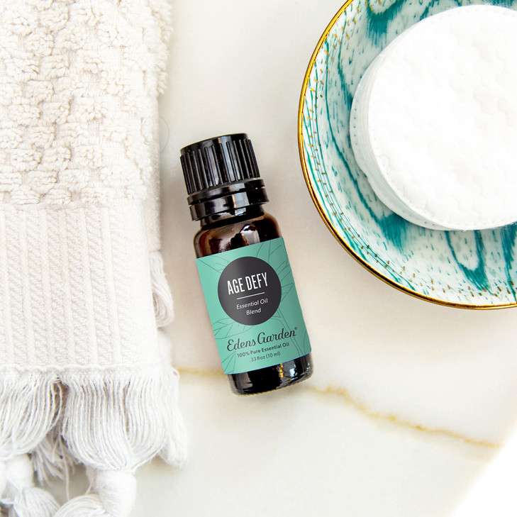 Edens Garden Age Defy Essential Oil Blend- 100% Pure Premium Grade, Undiluted, Natural, Therapeutic, Aromatherapy, The Best for Skin, Face, Kid Safe