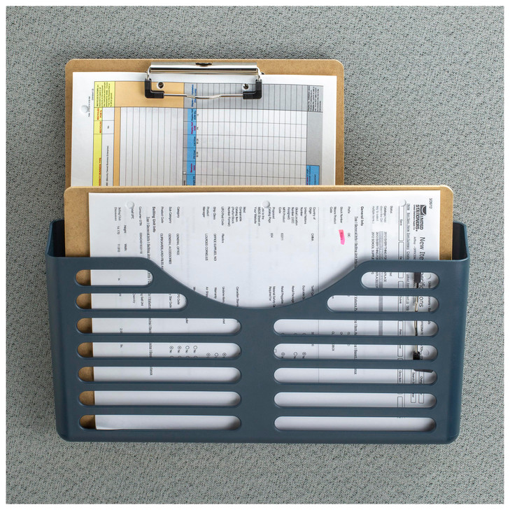 Officemate Verticalmate Letter Size File Pocket, Gray (29152)