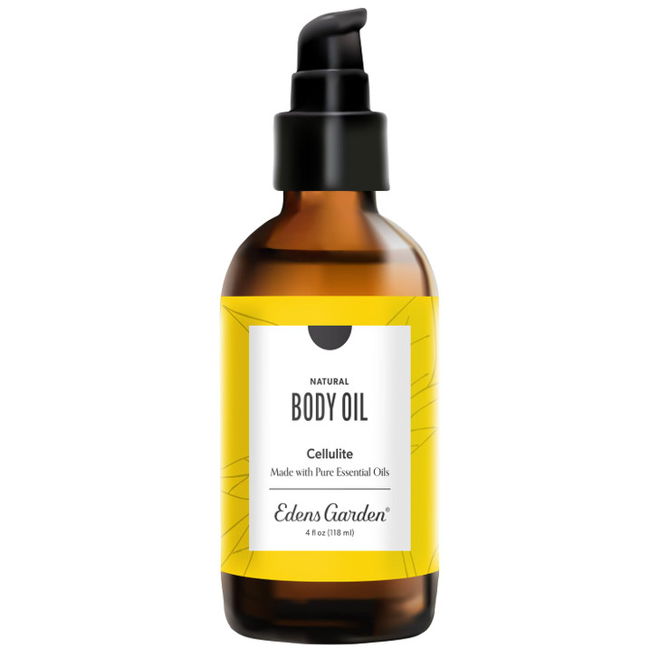 Edens Garden Cellulite Bath & Body Oil  Pure Essential Oils & Vitamin E for Firming, Slimming & Moisturizing Dry Skin Natural Anti-Cellulite Scente