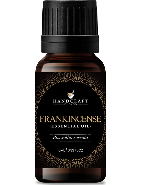 Handcraft Blends Frankincense Essential Oil  0.33 Fl Oz  100% Pure and Natural  Premium Grade Essential Oil for Diffuser and Aromatherapy, Skin, M