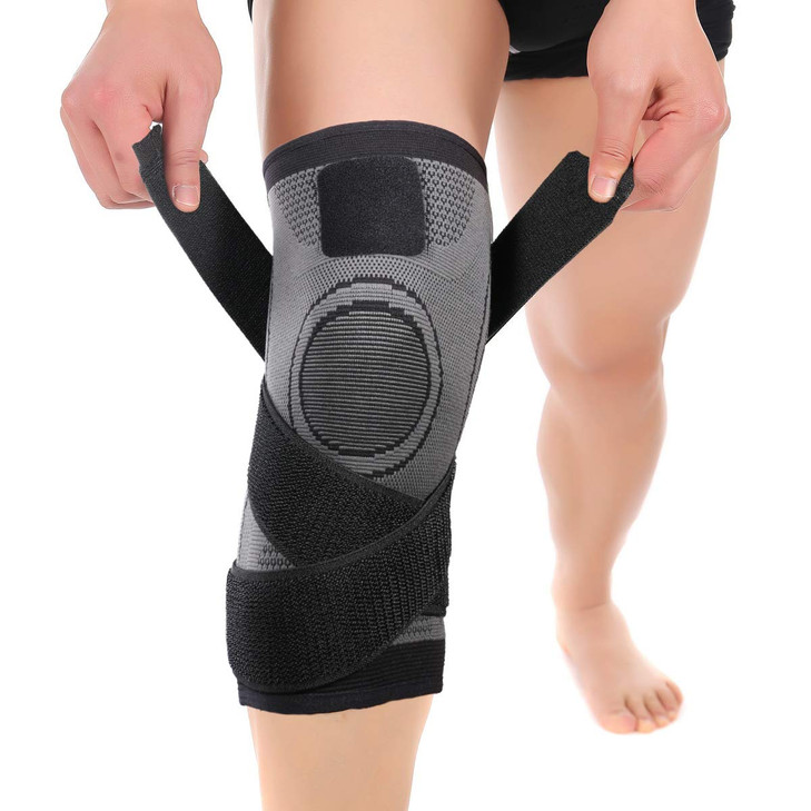 Mumian Knee Sleeve, Knee Pads Compression Fit Support -for Joint Pain and Arthritis Relief, Improved Circulation Compression - Wear Anywhere - Single