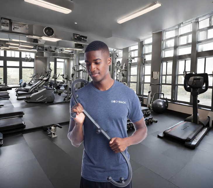 Body Back Buddy Elite  USA Made  Trigger Point Massage Tool, Shoulder Neck Back Handheld Self Massager, Manual Massage Cane, Hook, Muscle Knot Remo