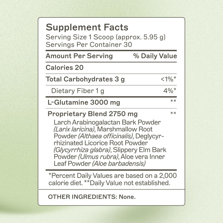 Amy Myers MD Leaky Gut Revive - Gluten-Free & Non-Dairy - Botanical Blend for Healthy Gut Support - GI Health Support with Prebiotic Fiber, Slippery