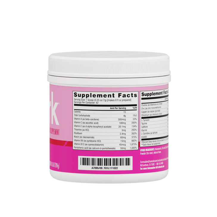 AdvoCare Spark Vitamin & Amino Acid Supplement - Focus & Energy Drink Powder Mix with Vitamin A, B-6, C & E - Also Includes L-Carnitine & L-Tyrosine