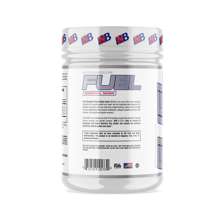 NutritionBizz BCAA Powder, 5 Grams of BCAAs Amino Acids, Post Workout Recovery Drink for Muscle Building, Recovery, and Endurance, 30 Servings (Pink