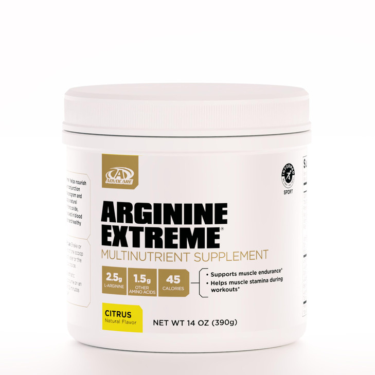 AdvoCare Arginine Extreme Multinutrient Supplement - Pre-Workout Amino Acids Supplement - Supports Stamina & Endurance* - Includes Vitamin B-12, L-Ar