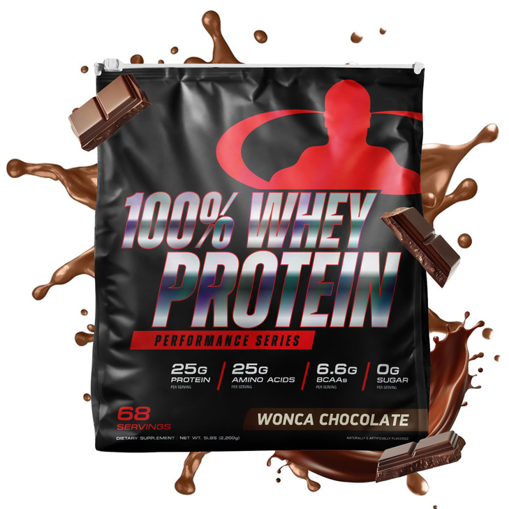 Goliath Labs 100% Whey Protein, Cold Filtered Whey Protein - Rapid Amino Acid Delivery - Natural Coco for a Rich Chocolate Flavor - Tub Weighs 5 Poun