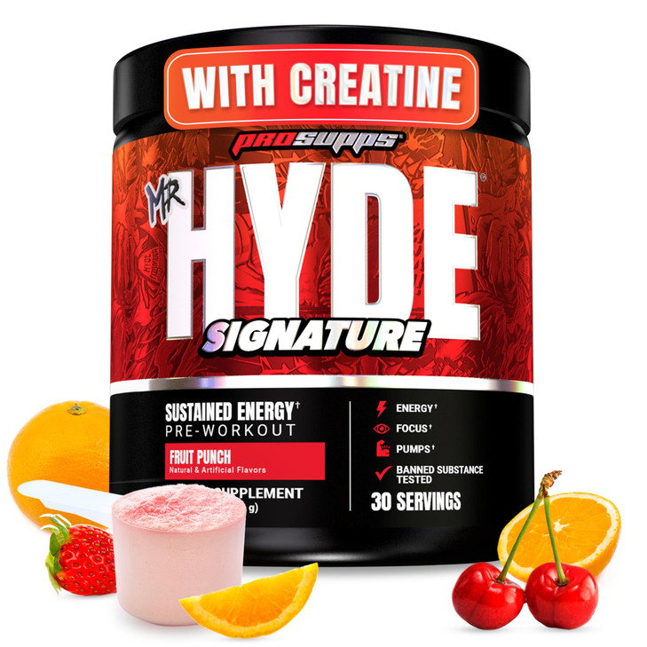 ProSupps Mr. Hyde Signature Pre Workout Powder with Creatine, Beta Alanine & Caffeine - Performance, Energy & Endurance - Clean Fitness & Gym Supplem