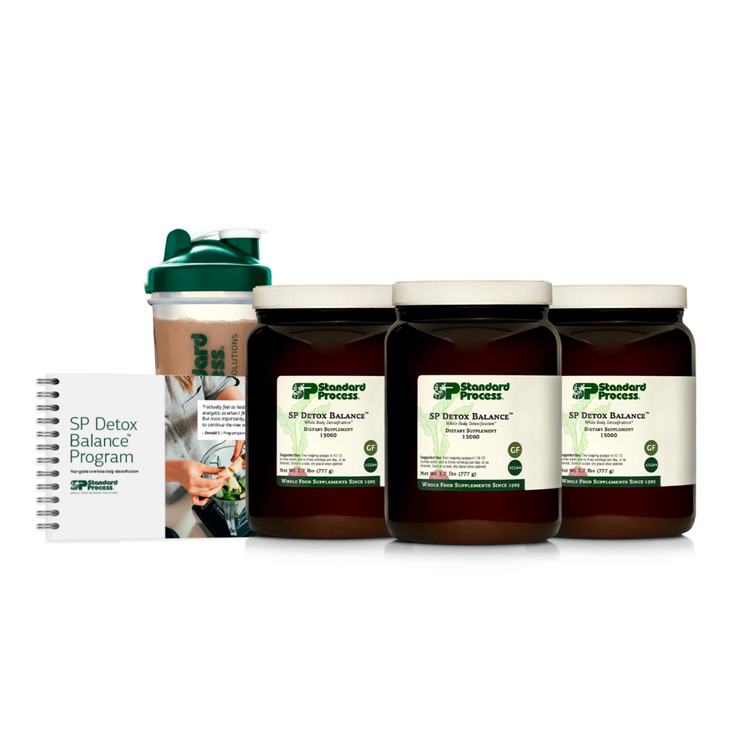 Standard Process SP Detox Balance Kit, 28-Day Program - Detox Cleanse with Pea Protein, Iron, Magnesium & Choline - Vegan, Non-Dairy & Gluten-Free (3