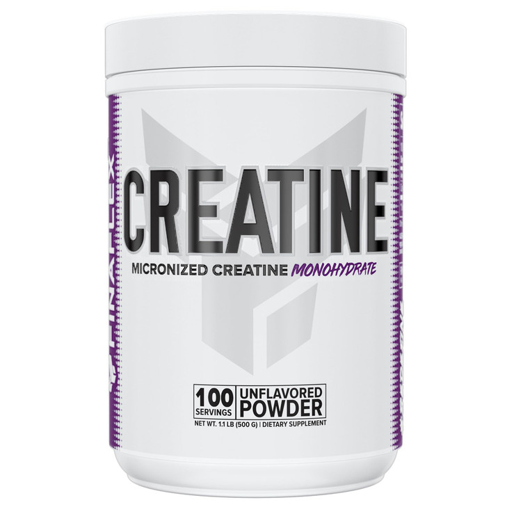FINAFLEX Pure CREATINE, Unflavored - 500G - Promotes Muscular Strength, Size & Performance - 100% Pure, Micronized Creatine Monohydrate - NSF Certifi