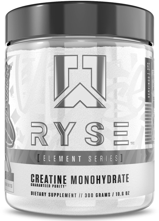 RYSE Creatine Monohydrate Powder - Unflavored - Supports Men & Women Lean Muscle Growth, Strength, Power, and Endurance - Helps Reduce Fatigue and Im
