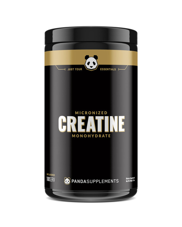Underground Bio Labs: Panda Supps Micronized Creatine 5000mg | Pre and Post Workout Recovery Drink | Enhanced Muscle Mass, Athletic Performance, and