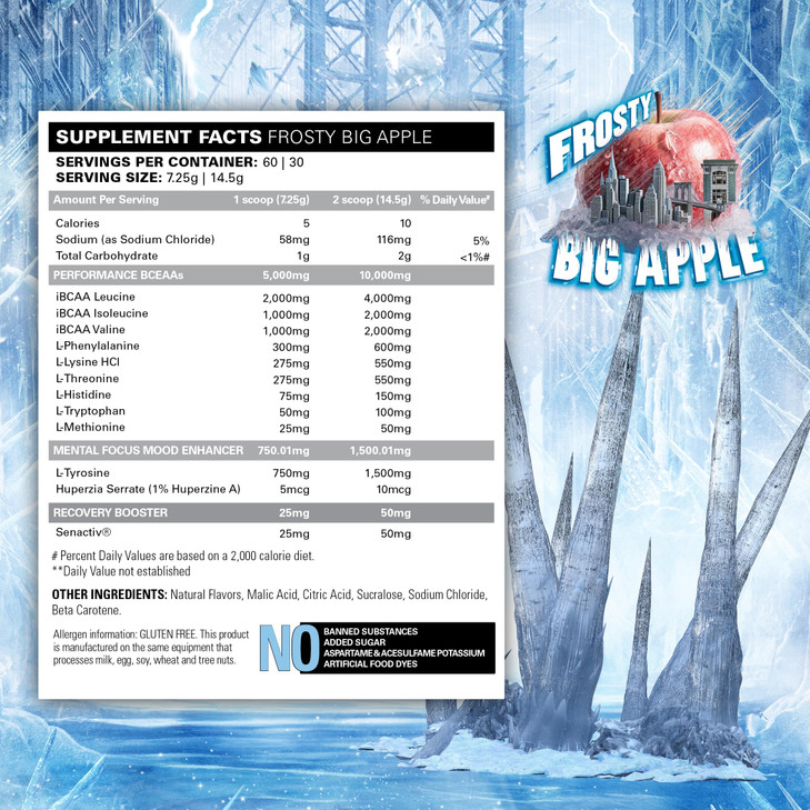 EHP Labs x Ghostbusters Beyond BCAA Powder Amino Acids Supplement for Muscle Recovery - Sugar Free BCAAs Amino Acids Post Workout Recovery Powder & E