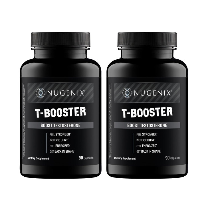 Nugenix T Booster - Free Testosterone Booster Supplement for Men, 180 Count