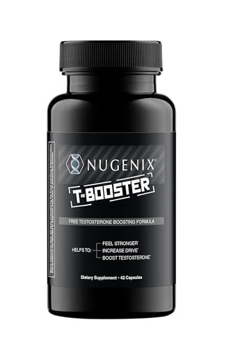 Nugenix T Booster - Free Testosterone Booster Supplement for Men - 42 Count
