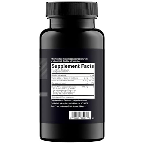 Nugenix T Booster - Free Testosterone Booster Supplement for Men - 42 Count