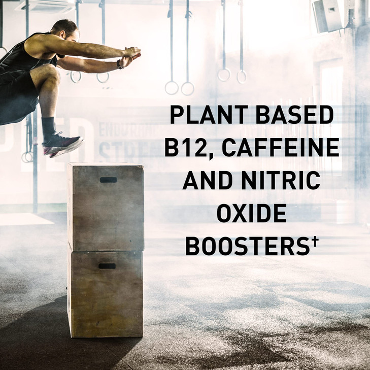 Garden of Life Sport Organic Plant Based Energy + Focus Clean Pre Workout Powder, with 85mg Caffeine, Natural No Booster, B12, Vegan, Gluten Free, No