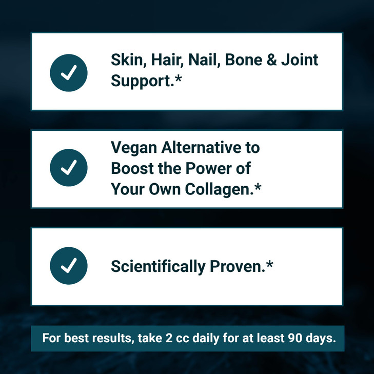 Living Silica ORGONO Mineral-Based Collagen Booster Capsules | Silica-Based | Supports Collagen & Elastin for Joint & Bone Support, Glowing Skin, Str