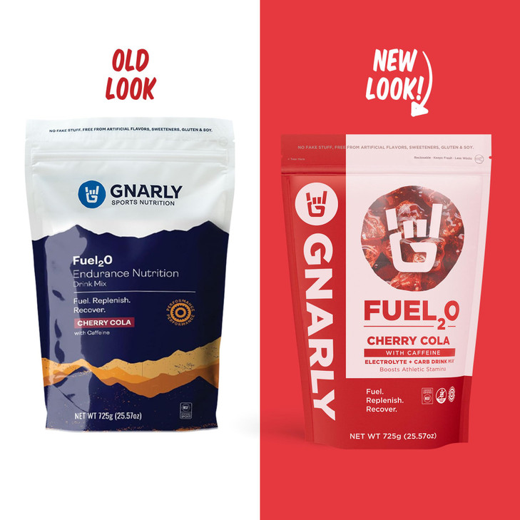 Gnarly Nutrition Fuel2O Electrolyte Powder, Cherry Cola  NSF Sport Certified  Electrolyte Solution, Fuel, Replenishment, and Recovery  Fuel2O Endu