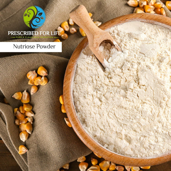 Prescribed For Life Nutriose Powder, Natural Fiber Supplement, Prebiotic Soluble Corn Fiber for Adults, Gluten Free, Vegan, Non GMO (1kg)