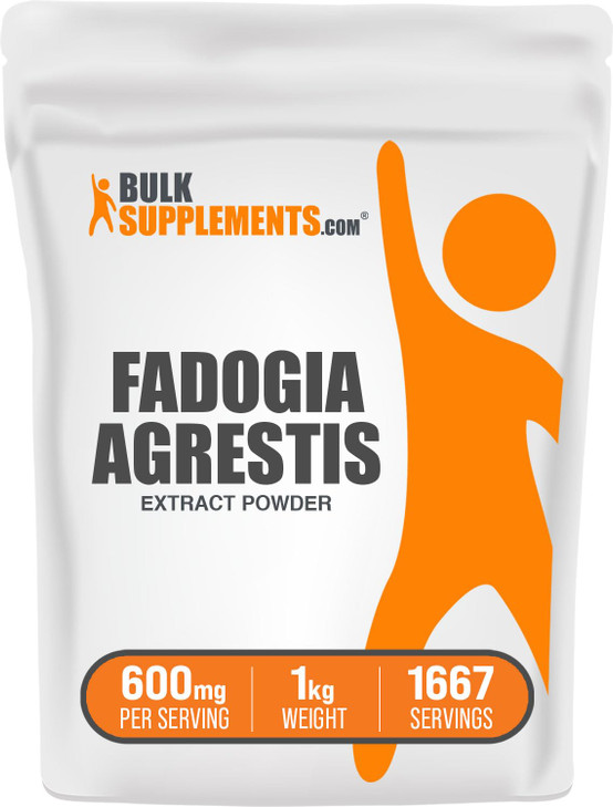 BulkSupplements.com Fadogia Agrestis Extract Powder - Fadogia Agrestis Supplement, Fadogia Agrestis 600mg - for Energy Boost, Gluten Free, 600mg per