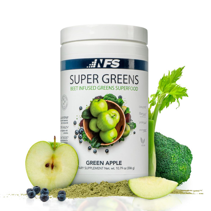 Super Greens Beet Infused Superfood Powder  Organic Green Superfoods, Protein, Antioxidants & Probiotics, Supports Healthy Blood Pressure, Digestion