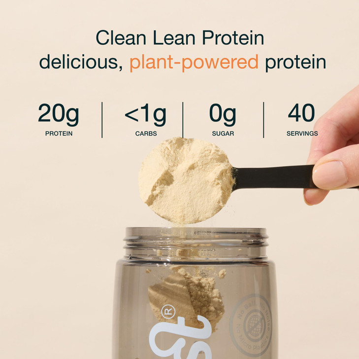 Nuzest - Pea Protein Powder - Clean Lean Protein, Premium Vegan Plant Based Protein Powder, Dairy Free, Gluten Free, GMO Free, Protein Shake, Smooth