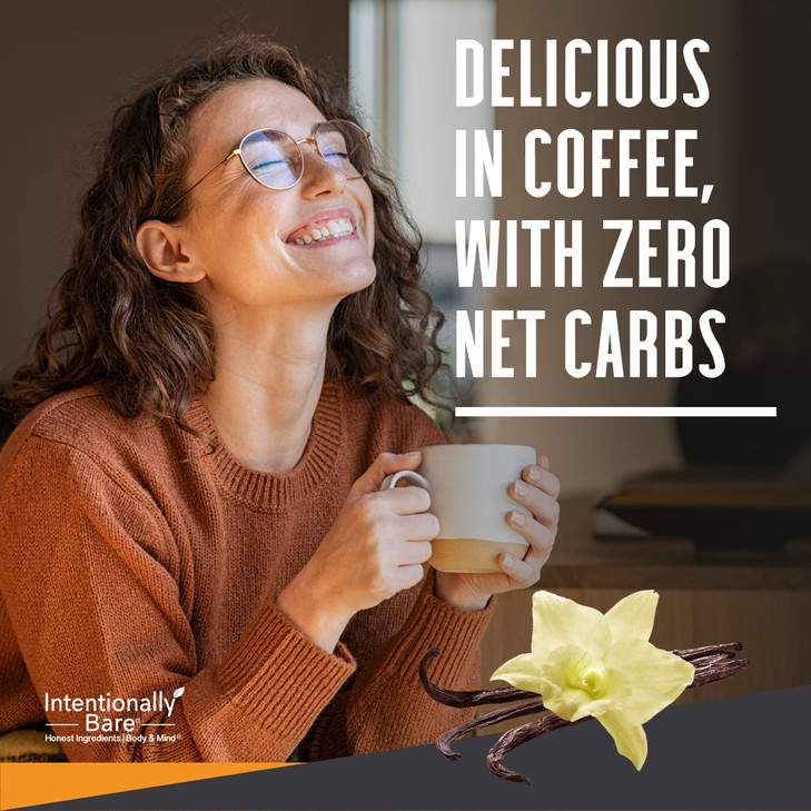 Intentionally Bare MCT Oil Powder French Vanilla MCT Coffee Creamer - C8 MCT Oil Powder for Energy & Metabolism - No Grit Keto Energy Blend Excellent